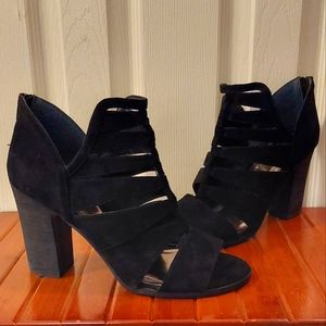 Carlos Santana Black Dress Sandals size 9.5